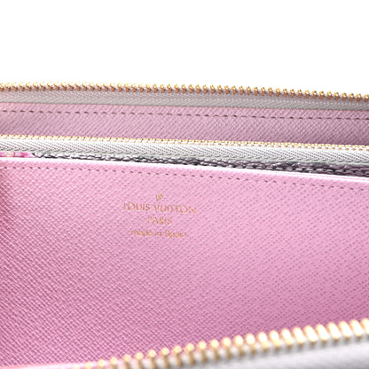 Louis Vuitton Metallic Monogram LV Garden Zippy Wallet Silver 6 of 7