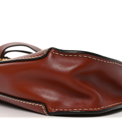 Chloe Calfskin Marcie Top Handle Bag Sepia 9 of 9
