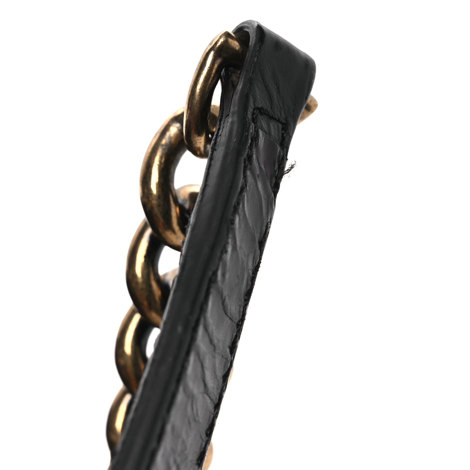 Chanel Glazed Calfskin Quilted Rita Top Handle Flap Black 20 of 20