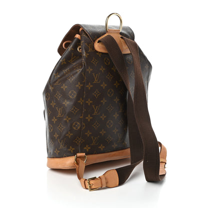 Louis Vuitton Monogram Montsouris GM Backpack 3 of 10