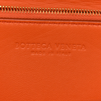 Bottega Veneta Spazzolato Calfskin Classic BV Classic Bag Orange 8 of 10
