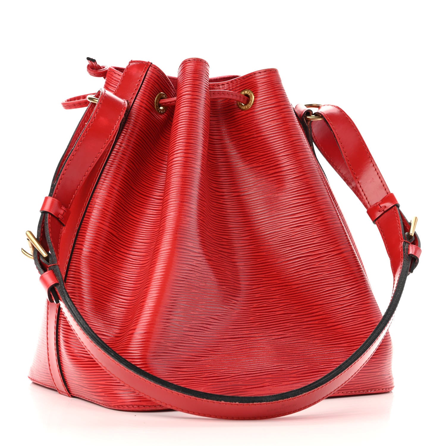 Louis Vuitton Epi Petit Noe Castillan Red 3 of 11