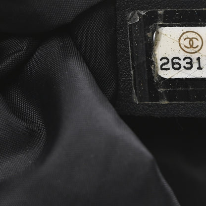 Chanel Wool Nylon Quilted Coco Neige Backpack Black Ecru 7 of 10