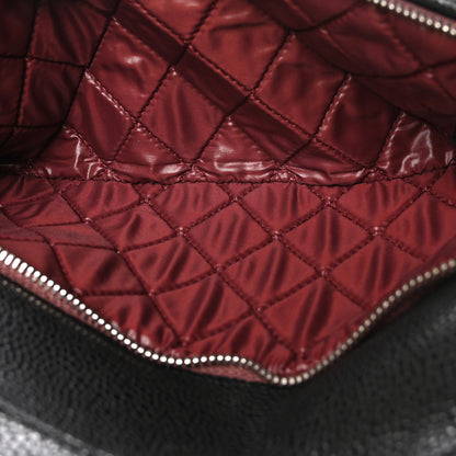 Chanel Caviar Quilted CC Beauty Clutch Black 6 of 9