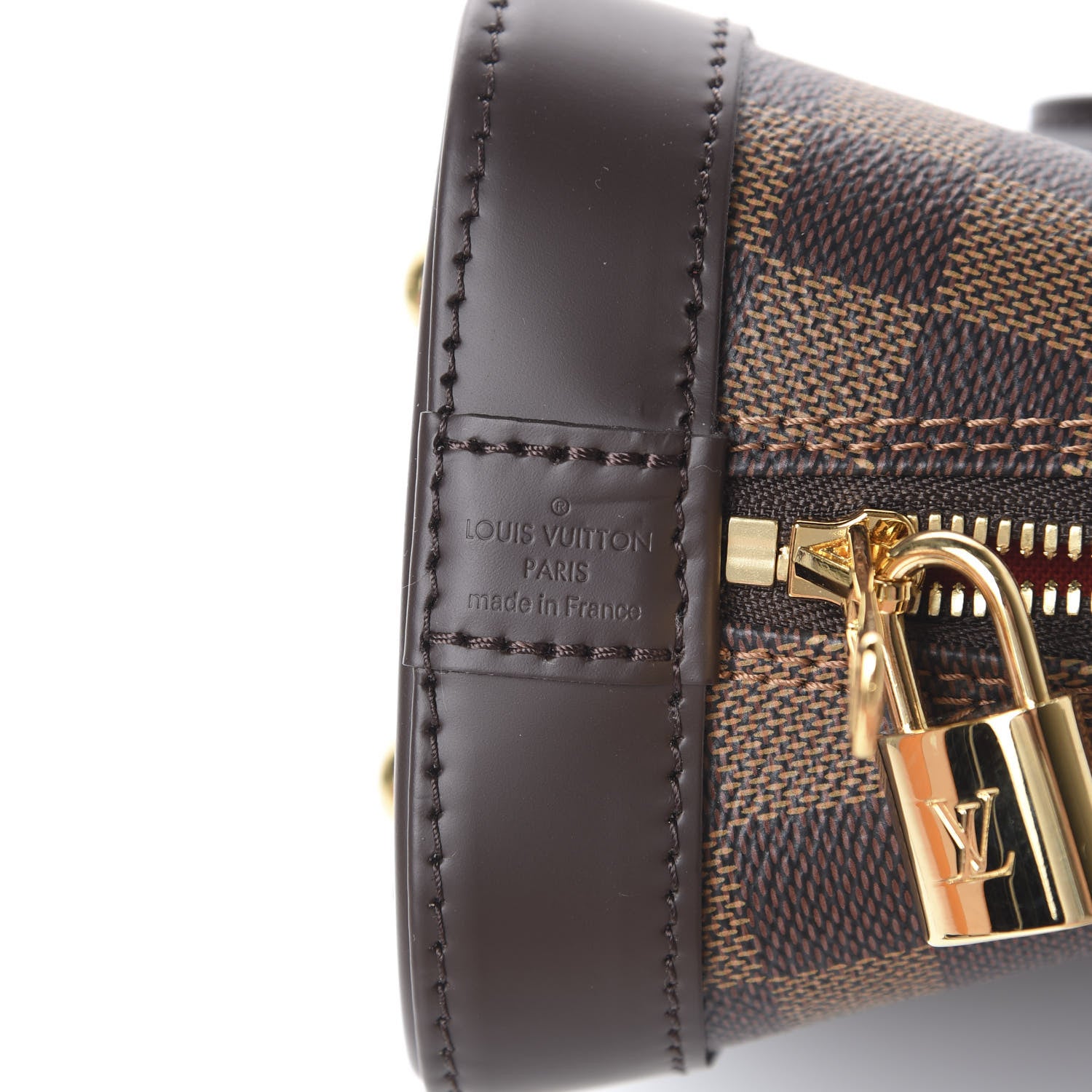 Louis Vuitton Damier Ebene Alma BB 5 of 10