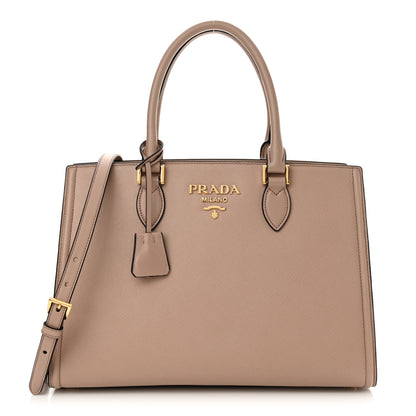 Prada Saffiano Soft Calfskin Tote Cipria 1 of 10