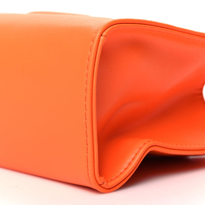 Telfar Vegan Leather Small Shopping Bag Orange 10 of 10