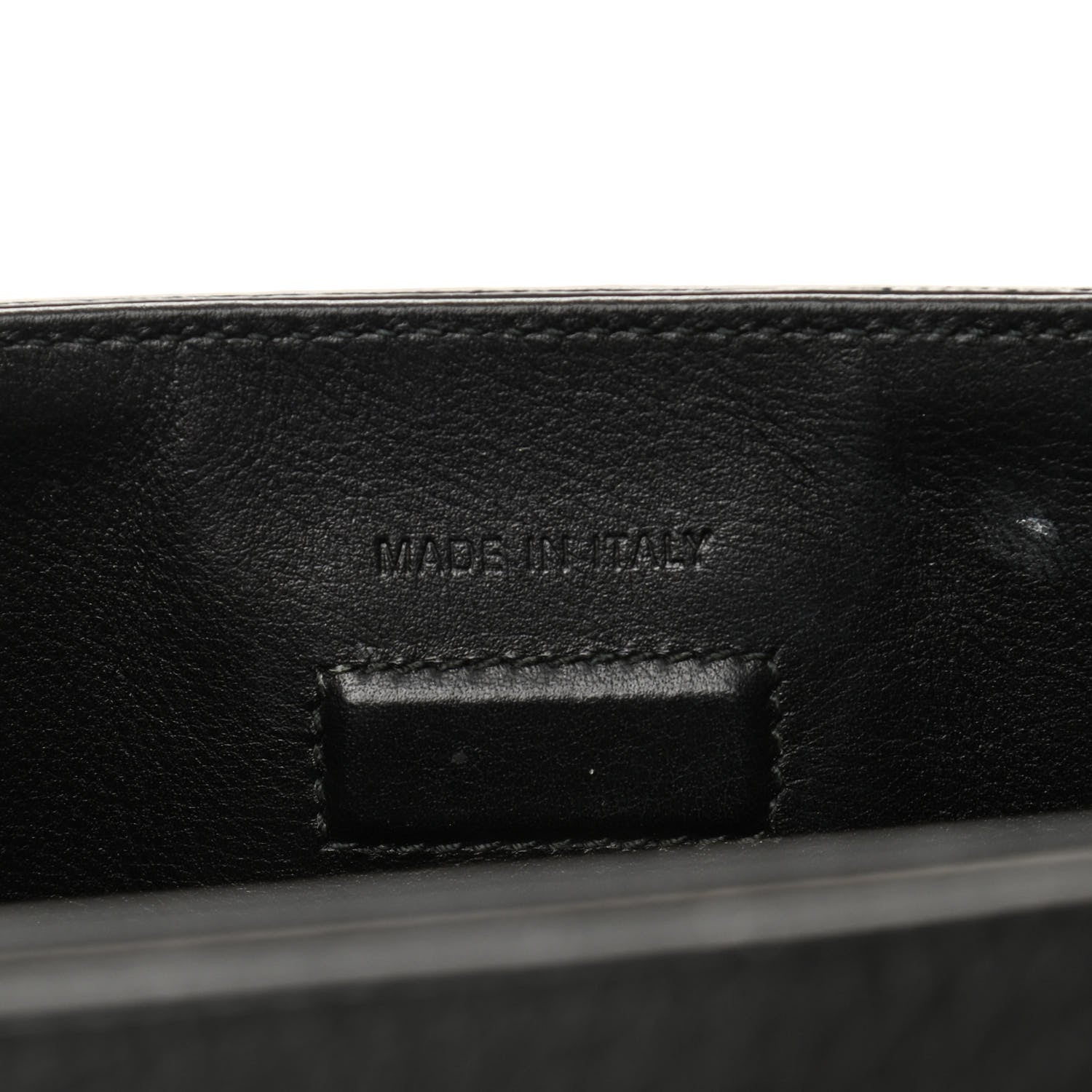 Christian Dior Grained Calfskin Medium Diorever Flap Black 7 of 12