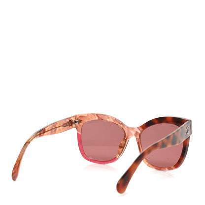 Chanel Acetate Square CC Sunglasses 71347A Tortoise Pink 4 of 7