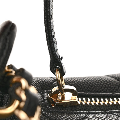 Chanel Caviar Quilted Filigree Waist Bag Black 13 of 15