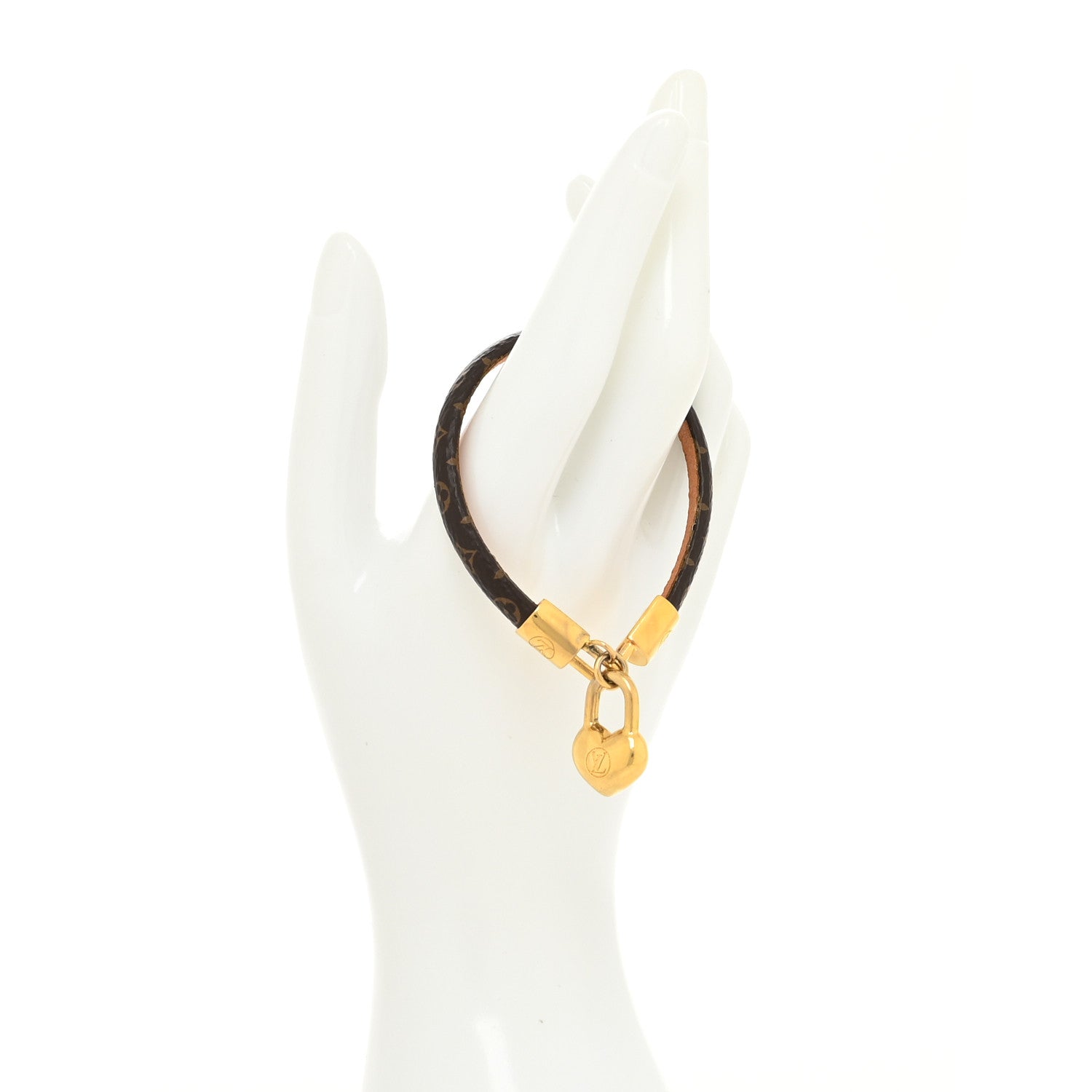 Louis Vuitton Monogram Crazy In Lock Bracelet 17 2 of 8