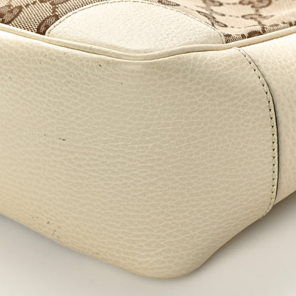 Gucci Monogram Small Bree Tote Beige White 10 of 11