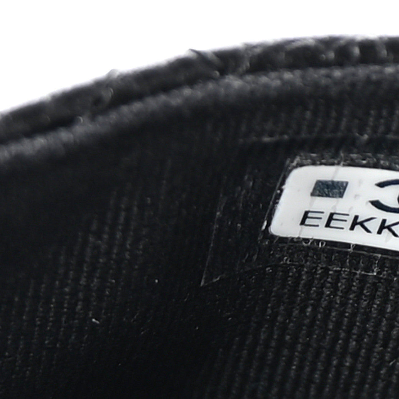 Caviar Quilted Flap Card Holder Wallet Black