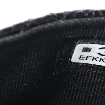 Chanel Caviar Quilted Flap Card Holder Wallet Black 8 of 9