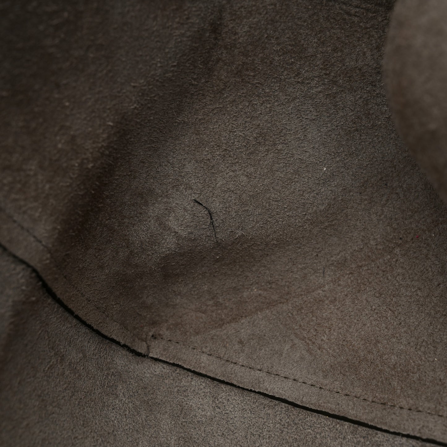 Soft Grained Calfskin Small Belt Cabas Phantom Taupe