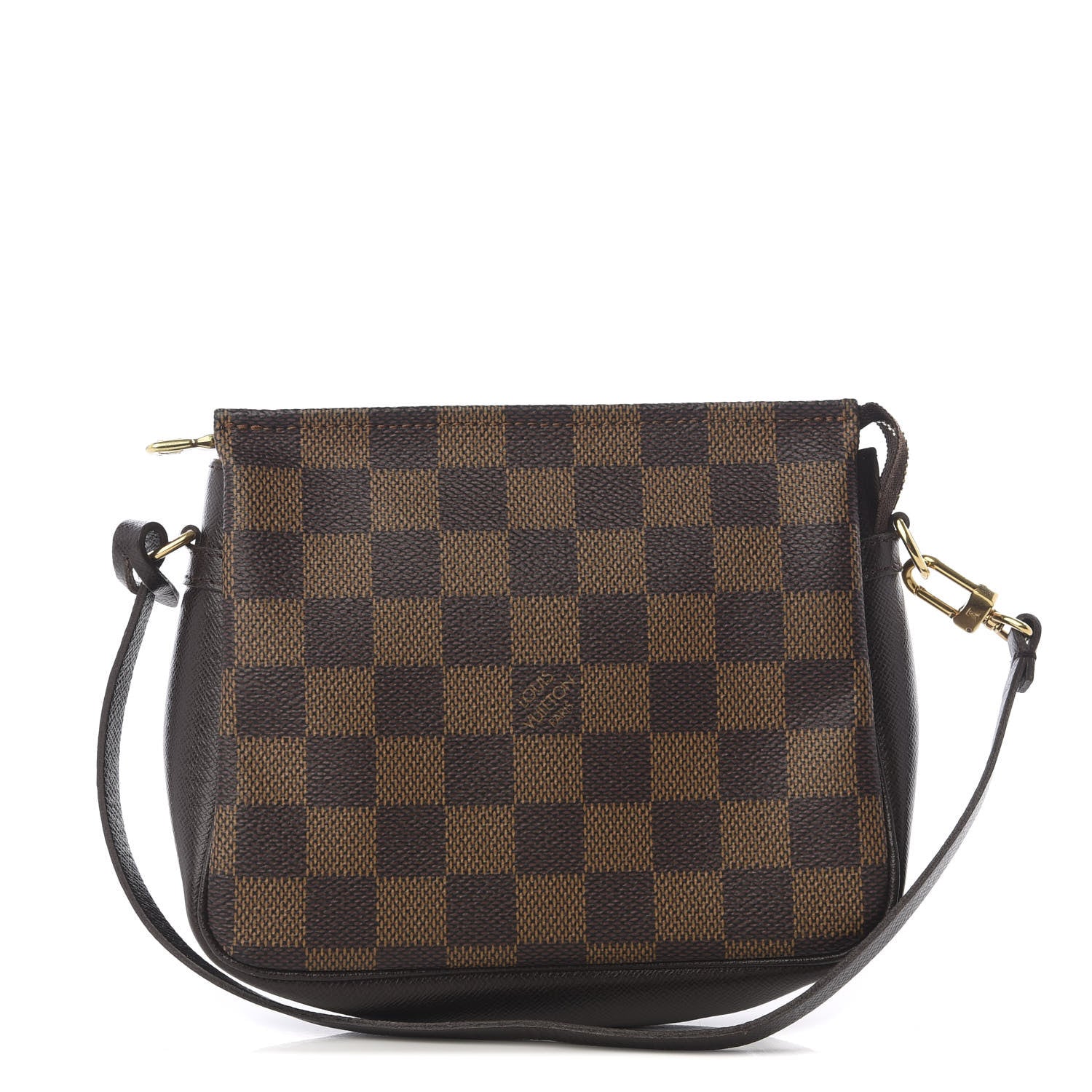 Louis Vuitton Damier Ebene Trousse Make Up Bag Pochette 1 of 9