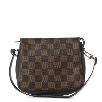 Louis Vuitton Damier Ebene Trousse Make Up Bag Pochette 1 of 9