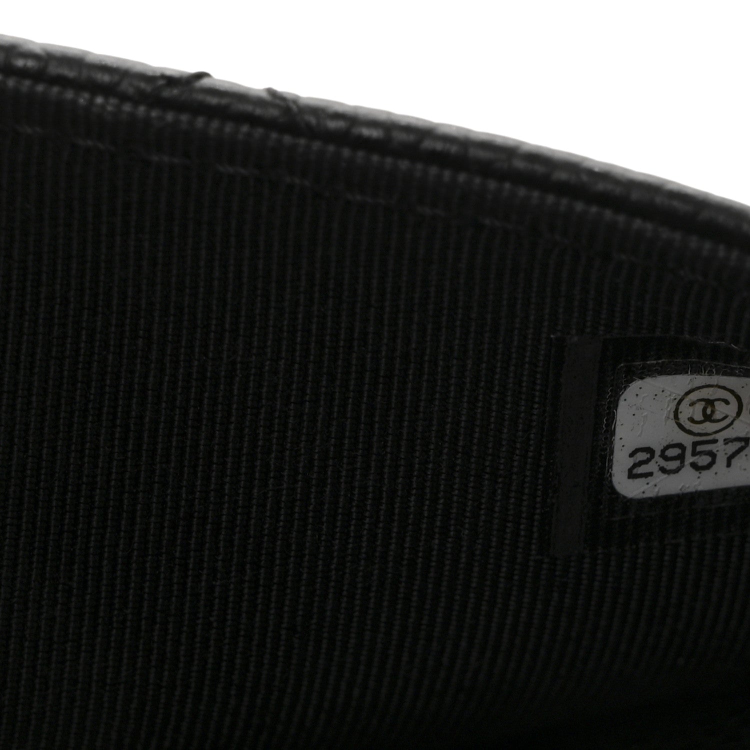 Chanel Caviar Quilted Wallet on Chain WOC Black 8 of 12