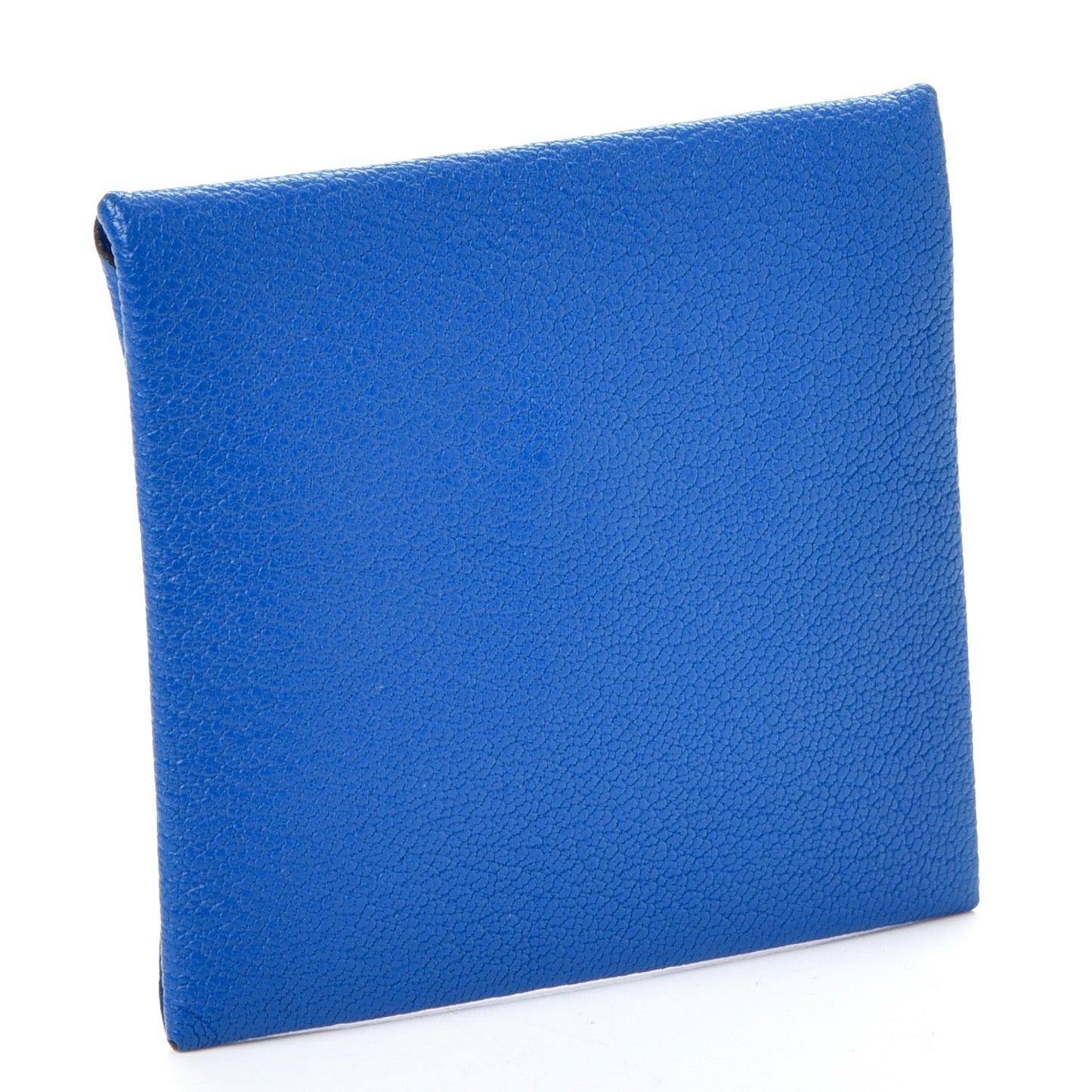 Chevre Mysore Bastia Coin Purse Bleu Hydra