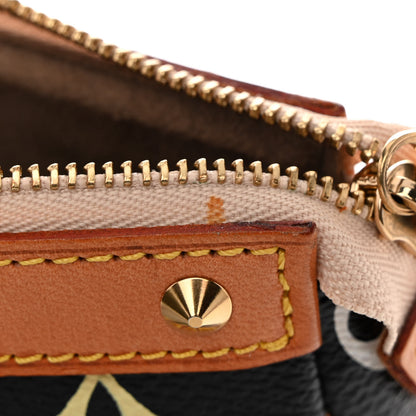 Louis Vuitton Monogram Multicolor Pochette Accessories Black 11 of 11