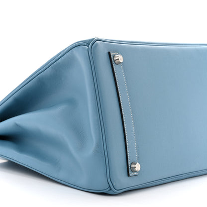 Hermes Epsom Birkin 35 Blue Jean 9 of 19