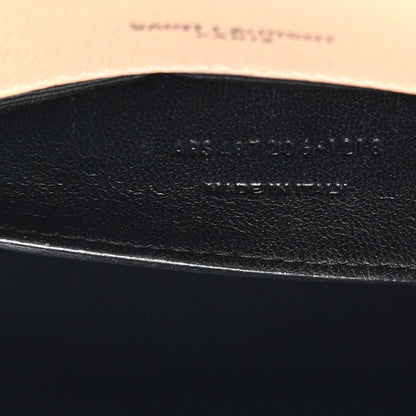 Saint Laurent Grain De Poudre Textured Mixed Matelasse Medium Triquilt Monogram Satchel Dark Beige 8 of 13