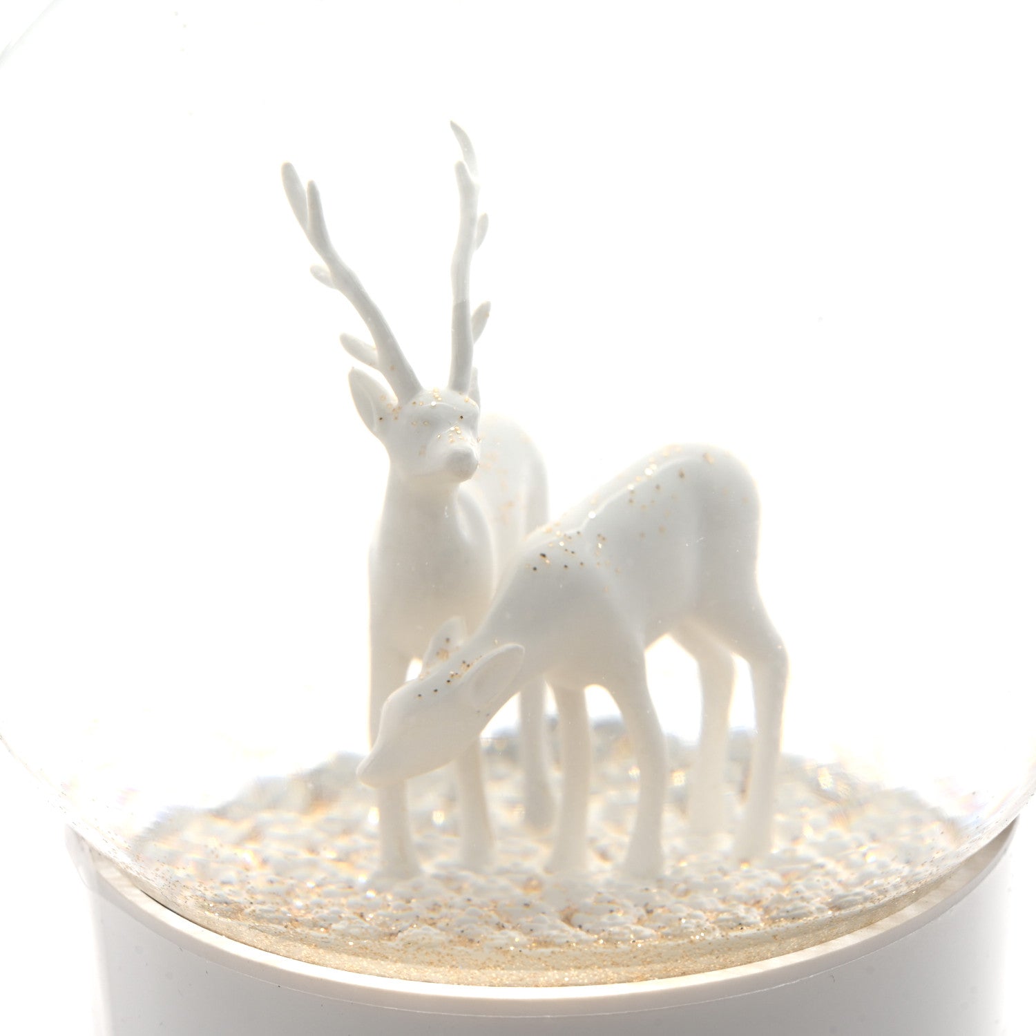 Chanel Glass Joaillerie Deer Christmas Snow Globe 5 of 7