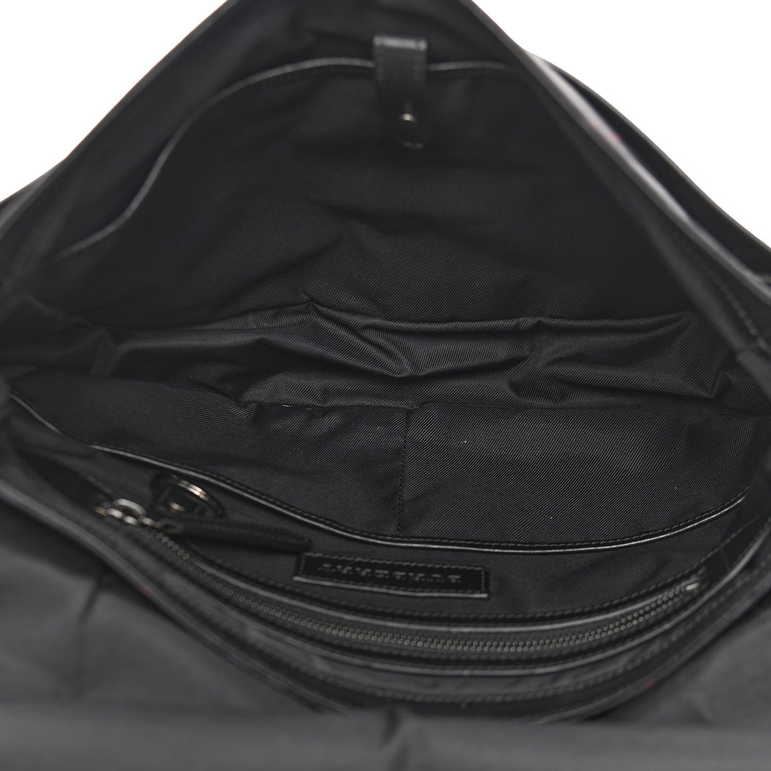 Burberry Nylon Smoked Check Messenger Bag 4 of 10