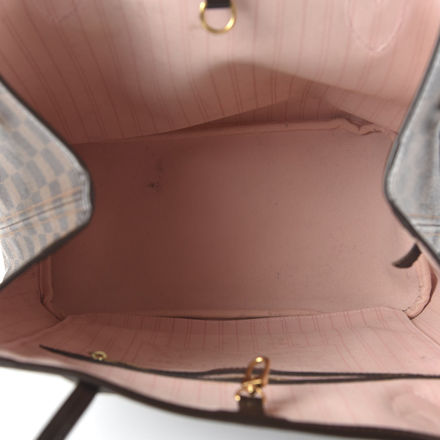 Louis Vuitton Damier Ebene Neo Neverfull MM Rose Ballerine 5 of 10