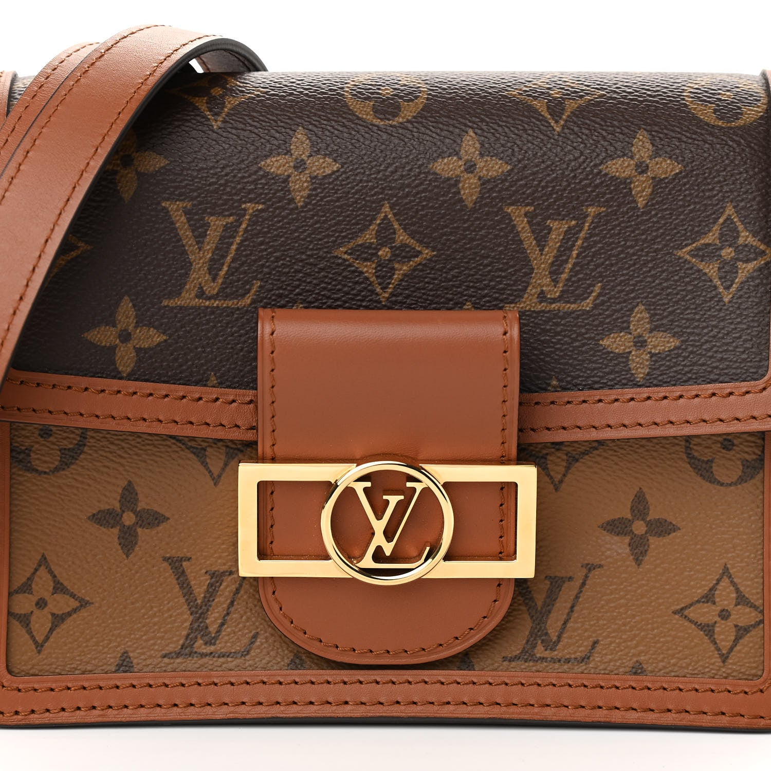 Louis Vuitton Reverse Monogram Dauphine Mini 7 of 9
