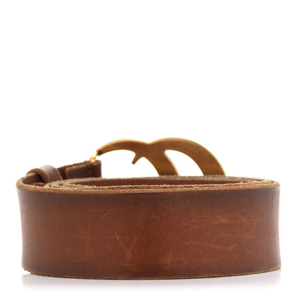 Gucci Faded Calfskin Double G 40mm Belt 90 36 Cuir 2 of 5