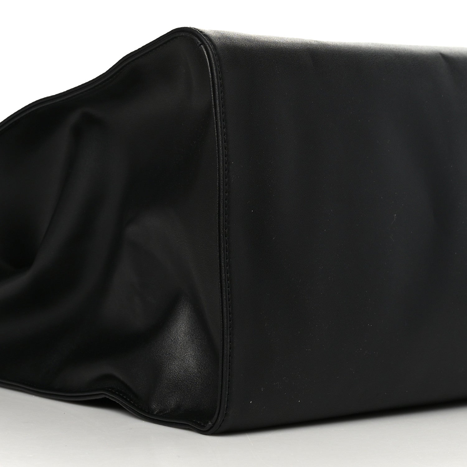Telfar Vegan Leather Large Shopping Bag Black 7 of 9