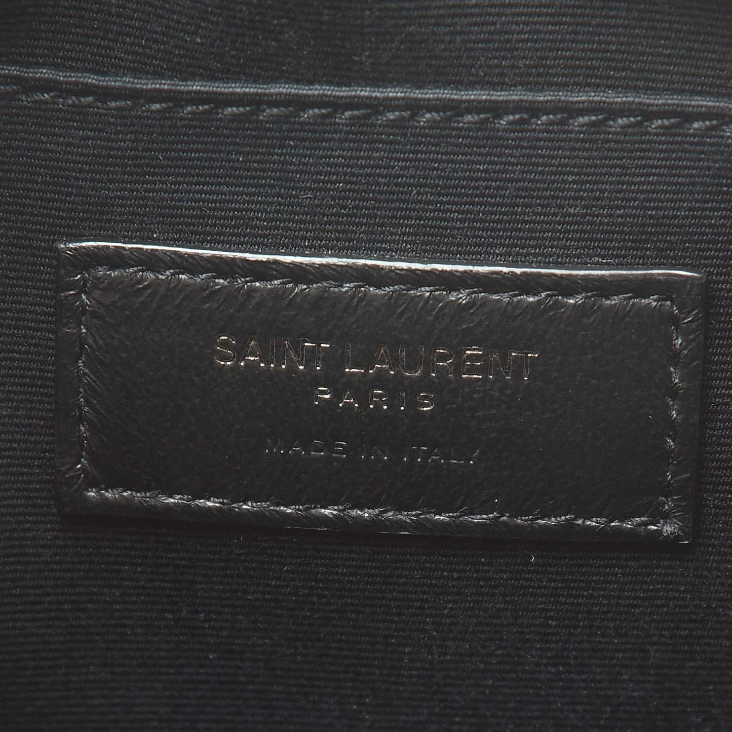 Calfskin Matelasse Monogram Lou Camera Bag Black