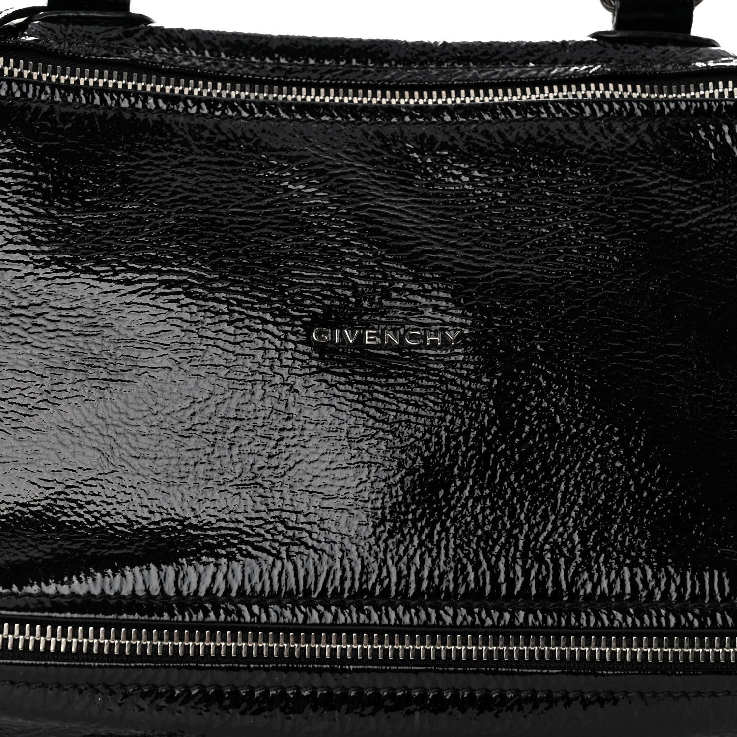 Givenchy Crinkled Patent Medium Pandora Black 8 of 11