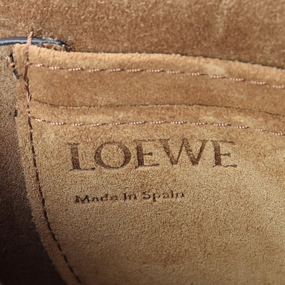 Loewe Grained Calfskin Mini Gate Crossbody Bag Caramel Pecan 6 of 6