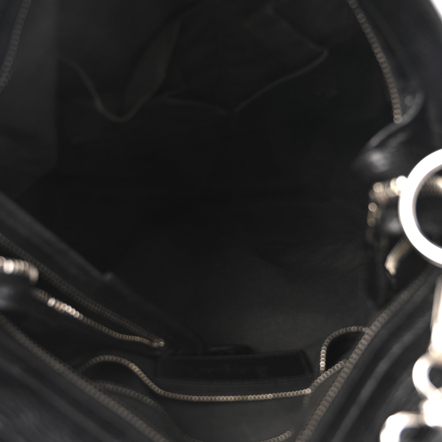 Agneau Giant 12 Silver Hardware Velo Black