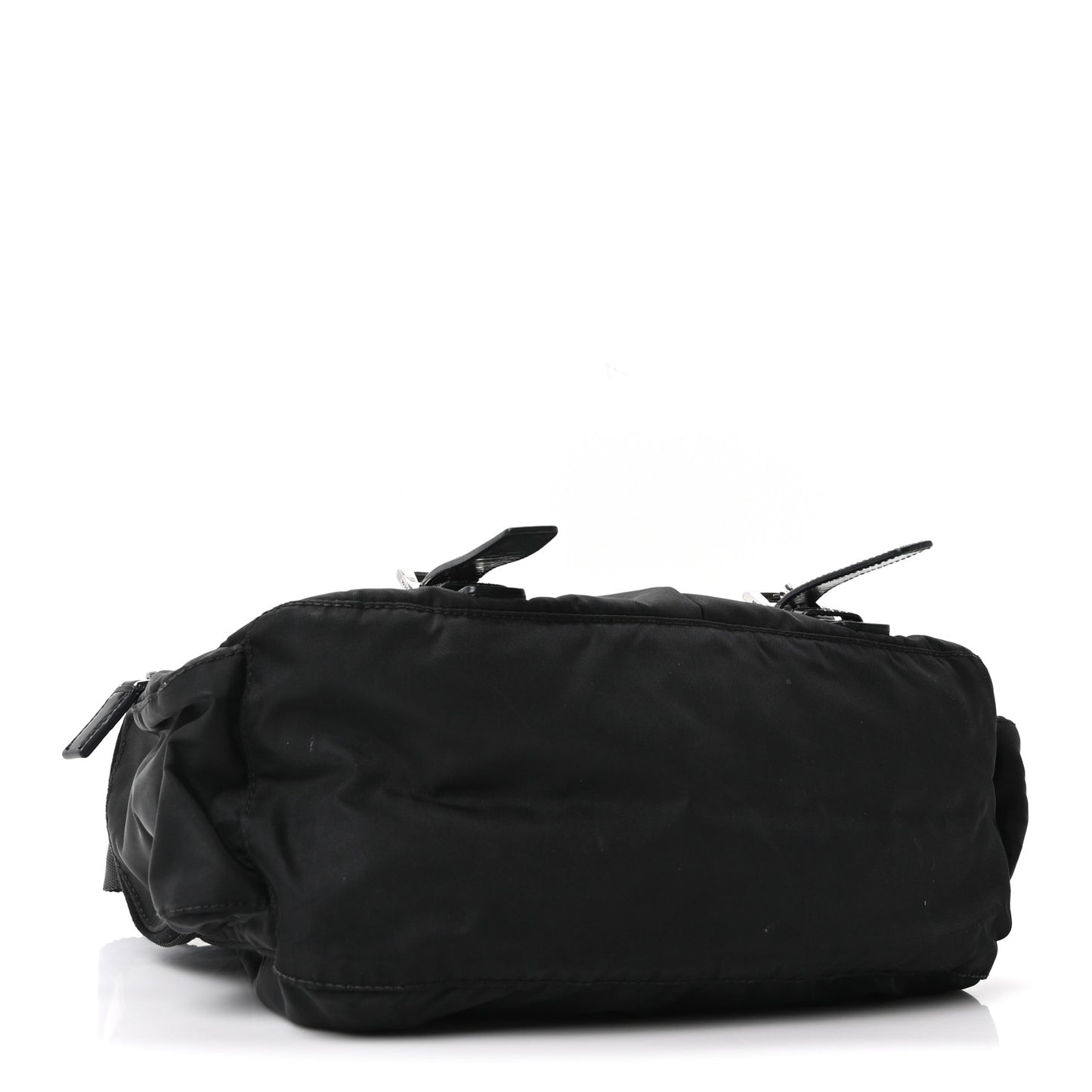 Tessuto Nylon Vela Messenger Bag Black