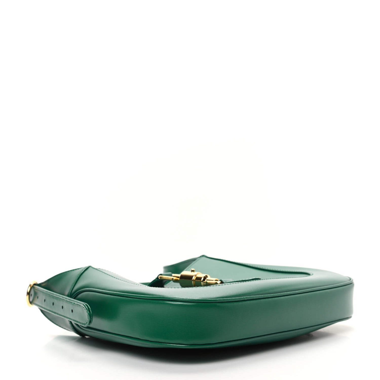 Gucci Boarded Dyana Lux Calfskin Small Jackie 1961 Hobo Emerald 4 of 10