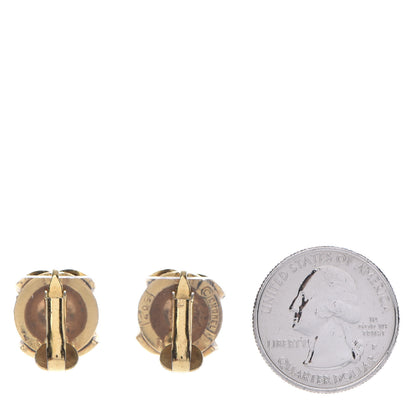 Chanel CC Clip On Earrings Gold 2 of 4