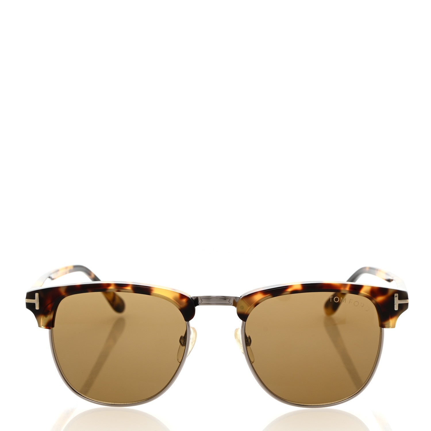 Tom Ford Tortoise Shell Henry Sunglasses TF248 2 of 8