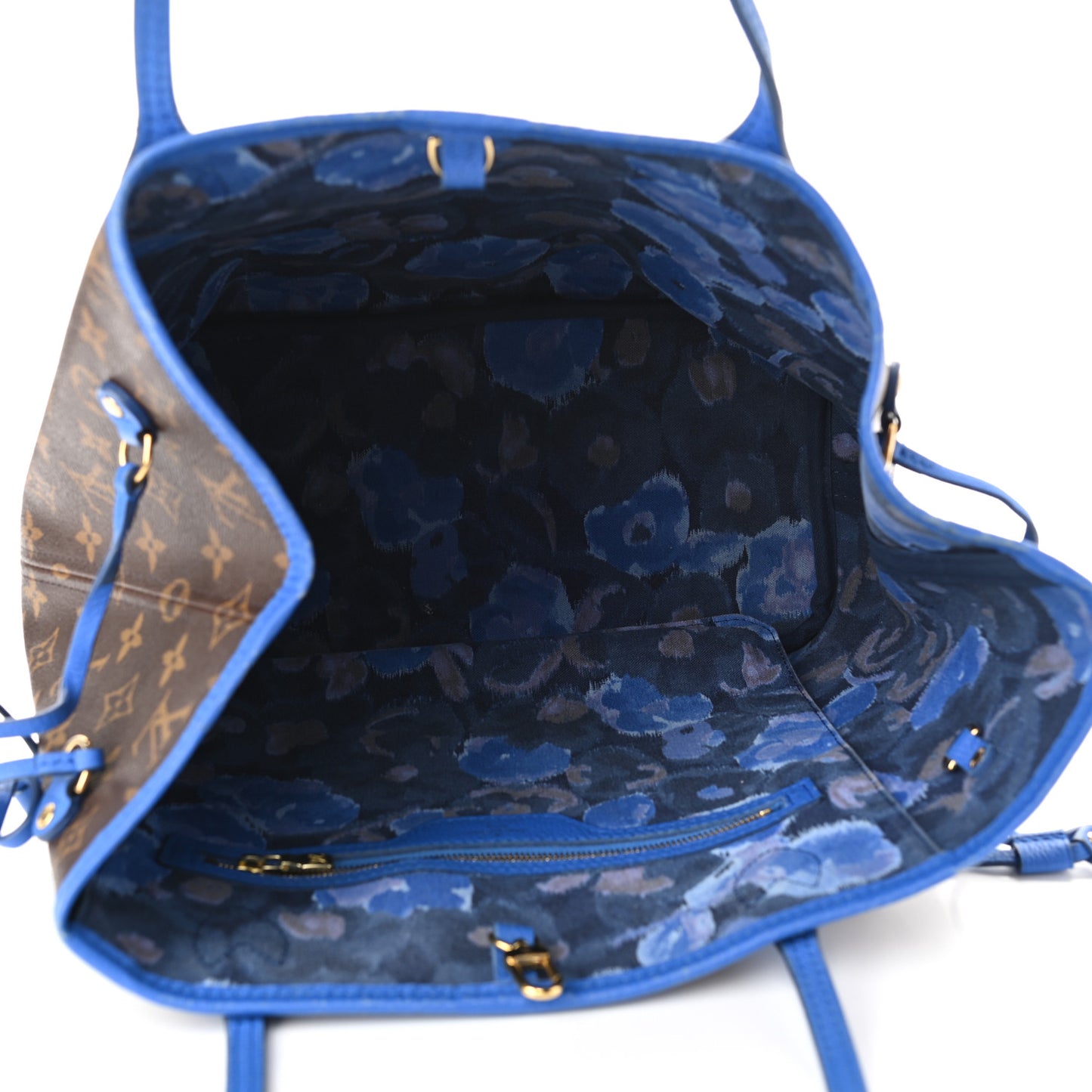 Monogram Articles de Voyage Ikat Neverfull MM Grand Blue