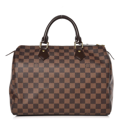 Louis Vuitton Damier Ebene Speedy 30 1 of 8