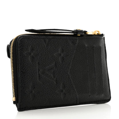 Louis Vuitton Empreinte Recto Verso Card Holder Black 3 of 9