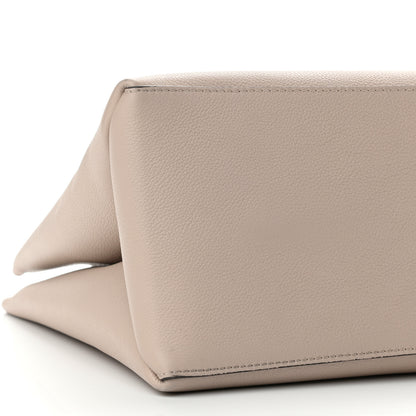 Louis Vuitton Grained Calfskin Lockme Shopper Greige 9 of 11