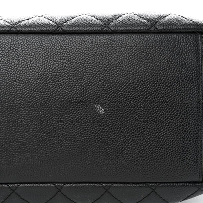 Chanel Caviar Quilted Grand Shopping Tote GST Black 12 of 14