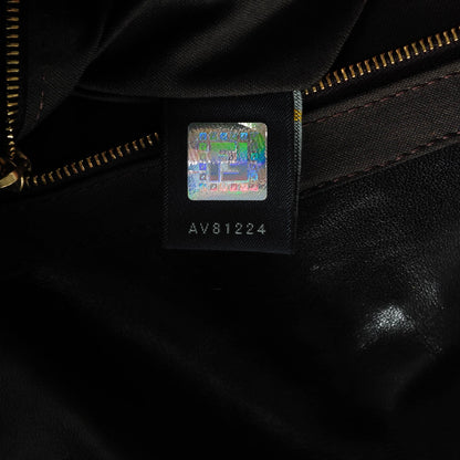 Fendi Vitello Acqua Maxi Baguette Shoulder Bag Black 5 of 8