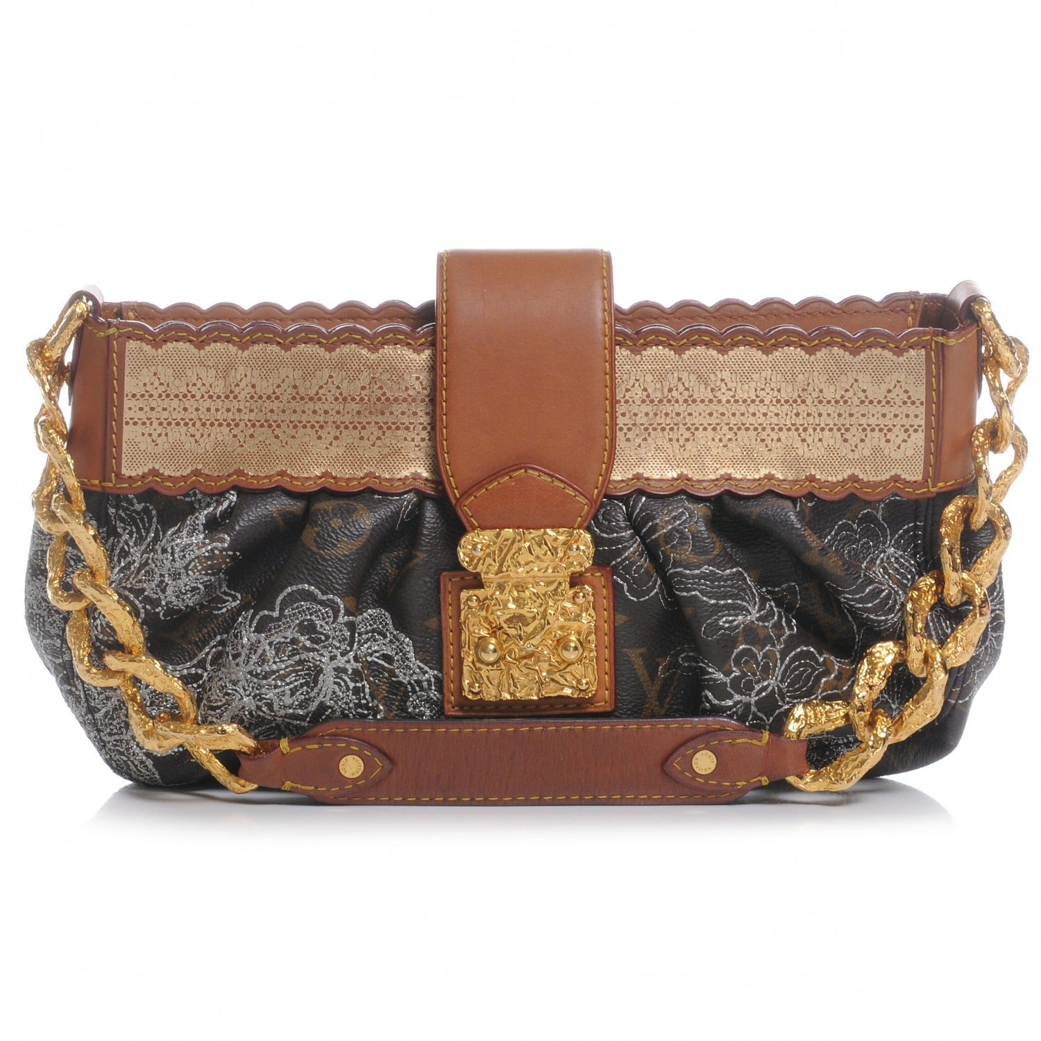 Louis Vuitton Monogram Dentelle Kirsten Silver 1 of 7