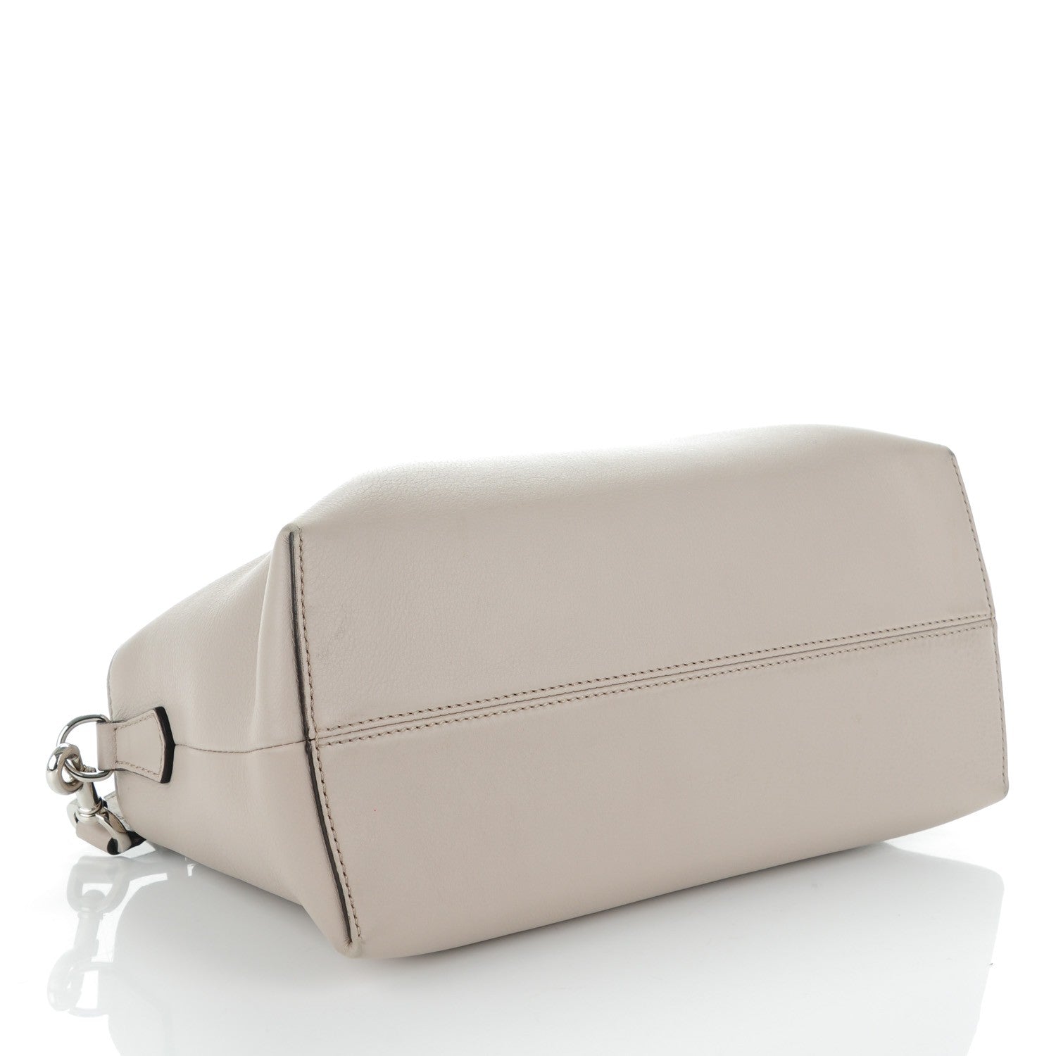 Fendi Vitello Dolce 4 Color Medium By The Way Boston Bag Grigio Polvere Emerald Multicolor 4 of 8