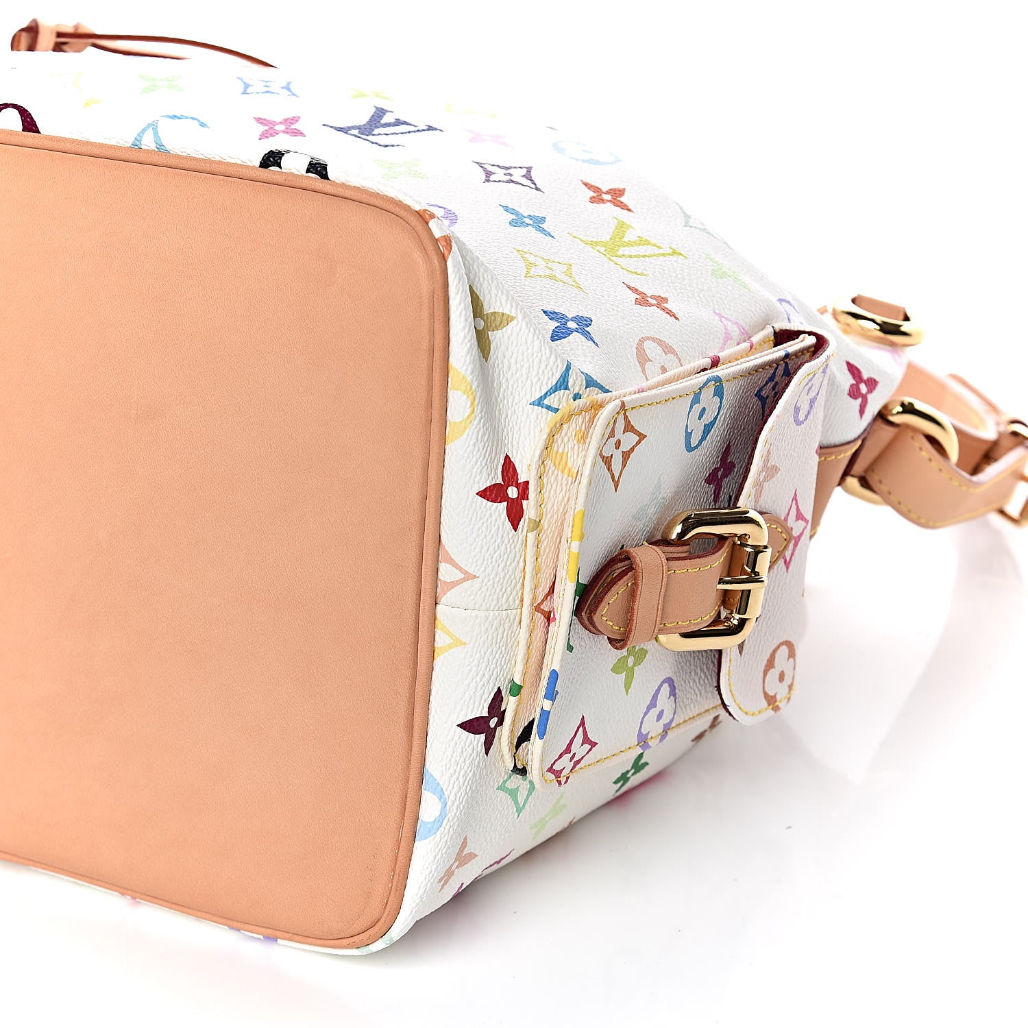 Louis Vuitton Monogram Multicolor Petit Noe White 8 of 8
