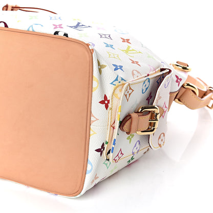 Louis Vuitton Monogram Multicolor Petit Noe White 8 of 8